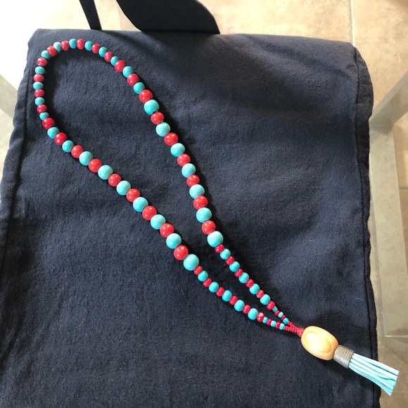 Jewelry - SOLD NEW ITEM HANDMADE Wooden Beaded Necklace